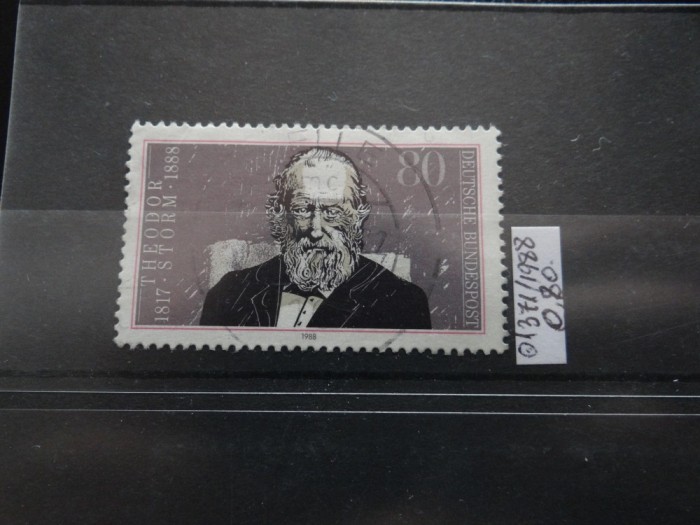 Timbru Germania stampilat-Deutche Bundespost -1988-MC1371