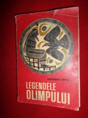 Alexandru Mitru - Legendele Olimpului (zeii+eroii/ 515pag/an 1965) foto