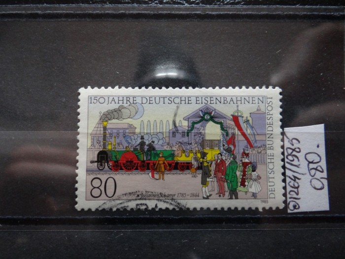 Timbru Germania stampilat-Deutsche Bundespost-1985-MC1264