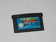 Joc Nintendo Gameboy Advance GBA - Mario Kart Super Circuit foto