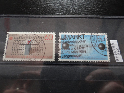Serie completa timbre Germania stampilate-Deutsche Bundespost-1983-MC1175 foto