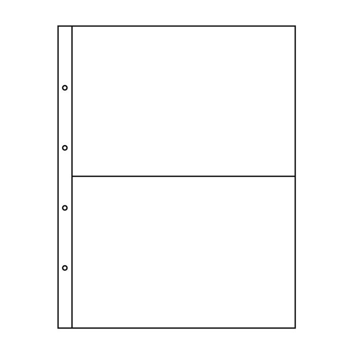 Kanzlei PVC foi 2 C pentru documente format 330 x 210 mm./5 buc./