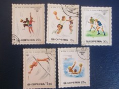 TIMBRE ALBANIA SPORT foto