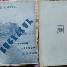 Gh. A. Cuza , Bugeacul ; Drumuri si popasuri basarabene , Iasi , 1941 , ed. 1