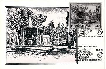 3261 - Vatican 1975 - carte maxima foto