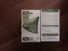 Guma Nicorette 4 mg Freshmint 30 pastile . foto