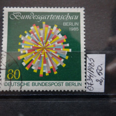 Timbru Germania stampilat-Deutsche Bundespost Berlin-1985-MC734