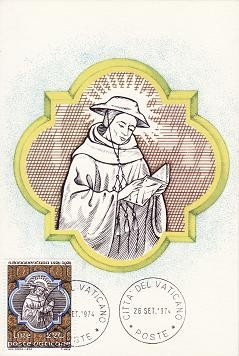 3242 - Vatican 1975 - carte maxima foto