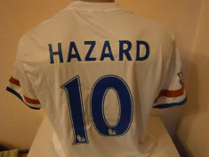 TRICOU CHELSEA HAZARD SEZON 2015-2016 MARIMI M SI L foto