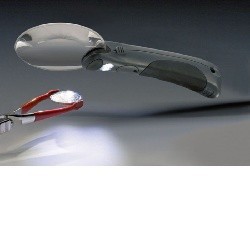 Leuchtlupe, CHOPARZ, Lumina, de 2,5 ori mărire cu LED-uri