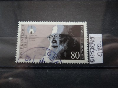 Timbru Germania stampilat-Deutsche Bundespost-1985-MC1252 foto