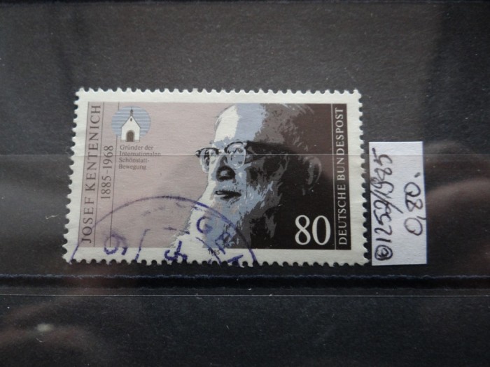 Timbru Germania stampilat-Deutsche Bundespost-1985-MC1252