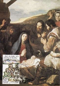 3312 - Vatican 1988 - carte maxima foto