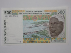 TOGO 500 FRANCS 1991 UNC !!! foto