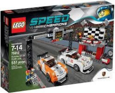 Vand LegoSpeedChampions-75912Porsche 911 GT Finish Line,sigilat,551piese,7-14ani foto