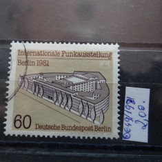 Timbru Germania stampilat-Deutsche Bundespost Berlin-1981-MC649