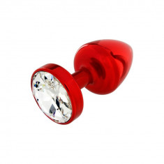 Buttplug S Diogol Red 30mm - Sex Shop Erotic24 foto