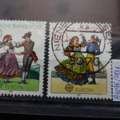 Serie completa timbre Germania stampilate-Deutsche Bundespost-1981-MC1096
