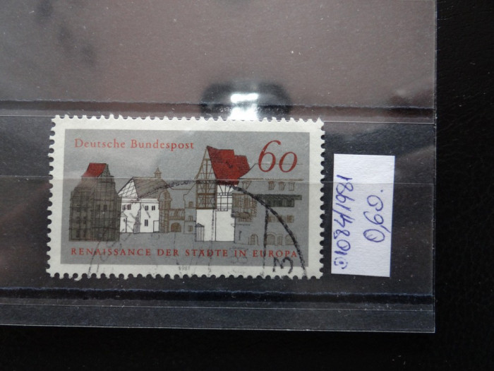 Timbru Germania stampilat-Deutsche Bundespost-1981-MC1084