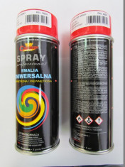 Spray vopsea Profesional CHAMPION RAL 3020 Rosu 400ml foto