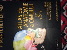 Atlas de anatomie Netter editia 5 cu codul Studentconsult online foto