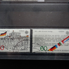 Serie completa timbre Germania stampilate-Deutsche Bundespost-1982-MC1130