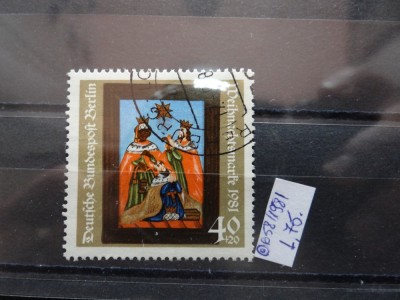 Timbru Germania stampilat-Deutsche Bundespost Berlin-1981-MC658 foto