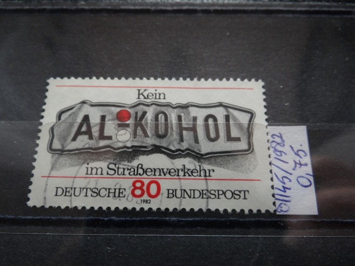 Timbru Germania stampilat-Deutsche Bundespost-1982-MC1145