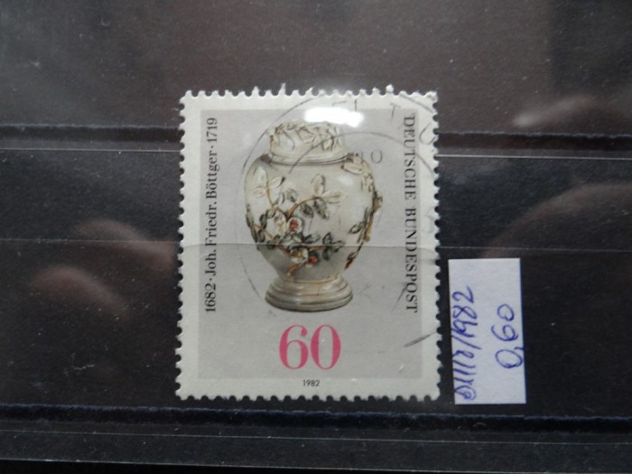 Timbru Germania stampilat-Deutsche Bundespost-1982-MC1118