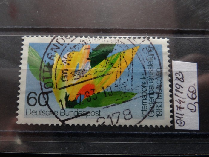 Timbru Germania stampilat-Deutsche Bundespost-1983-MC1174