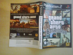 Coperta - Grand Theft Auto - GTA San Andreas - Playstation PS2 ( GameLand ) foto