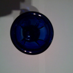 Vaza cobalt rotunda