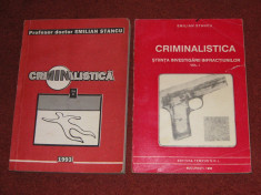 Criminalistica - Dr. Emilian Stancu (2 vol.) foto