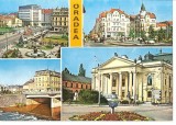 CPI (B5825) ORADEA. CENTRU, VULTURUL NEGRU, TEATRUL, PODUL PESTE CRISUL REPEDE, Necirculata, Printata