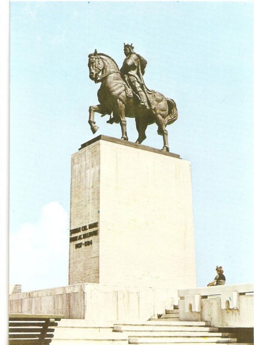 CPI (B5868) VASLUI - STATUIA LUI STEFAN CEL MARE, SCULPTOR: M. STEFANESCU