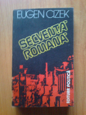 w3 EUGEN CIZEK - SECVENTA ROMANA foto