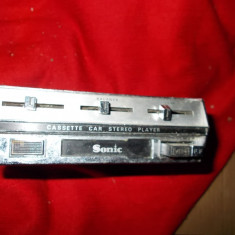 CASETOFON AUTO SONIC STEREO , MADE IN JAPAN .