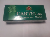 Tuburi tigari Cartel Menthol - filtru mentolat pentru injectat tutun