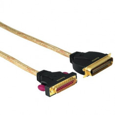 Cablu Imprimanta Hama Gold-Line Parallel Centronics 3m IEEE1284 foto