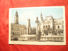 Ilustrata Oradea cu marca fixa , circulat 1959 foto
