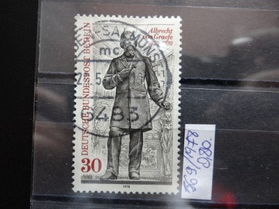 Timbru Germania stampilat-Deutsche Bundespost Berlin-1978-MC569 foto