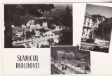 Bnk cp Slanic Moldova - Vedere - circulata, Printata