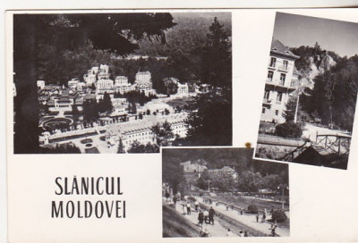 bnk cp Slanic Moldova - Vedere - circulata foto