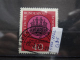Timbru Germania stampilat-Deutsche Bundespost -1972-MC752