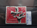 Timbru Germania stampilat-Deutsche Bundespost -1957-MC276
