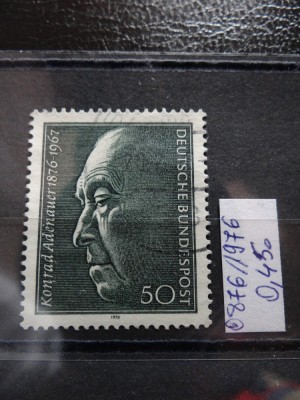 Timbru Germania stampilat-Deutsche Bundespost -1976-MC876 foto