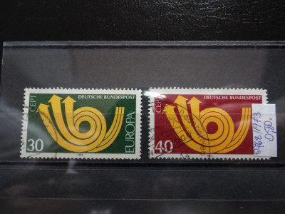 Serie completa timbre Germania stampilate-Deutsche Bundespost-1973-MC768 foto
