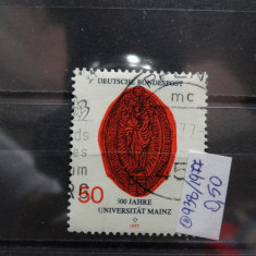 Serie completa timbre Germania stampilate-Deutsche Bundespost-1977-MC938