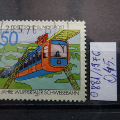 Serie completa timbre Germania stampilate-Deutsche Bundespost-1976-MC881