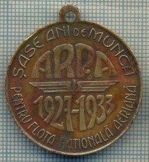 ATAM2001 MEDALIE VECHE 838 - ARPA- PENTRU FLOTA AERIANA1927-1923-REGELE CAROL II